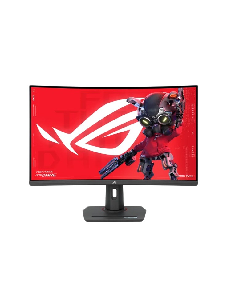 მონიტორი: Asus ROG Strix XG32WCMS 31.5" QHD Curved VA 280Hz 1ms HDMI DP USB-C - 90LM09X0-B01970
