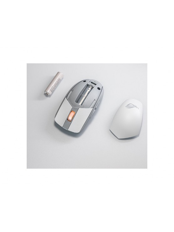მაუსი: Asus ROG Strix Impact III Wireless RGB Gaming Mouse White - 90MP03D0-BMUA10