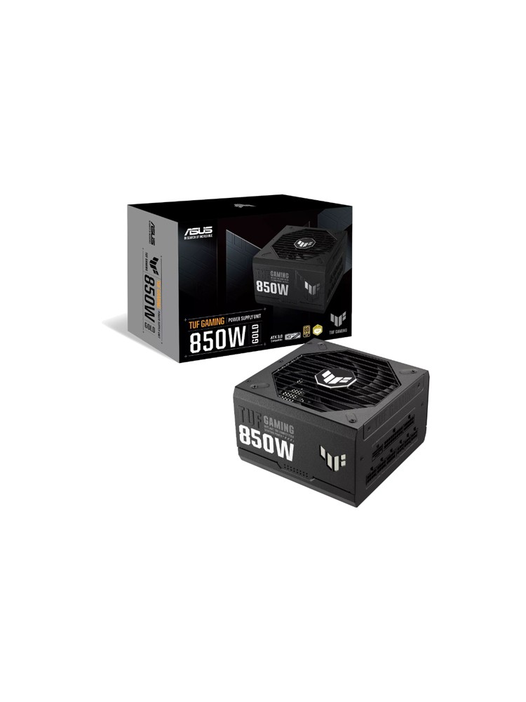 კვების ბლოკი: Asus TUF Gaming 850W 80Plus Gold ATX 3.1 - 90YE00S2-B0NA00