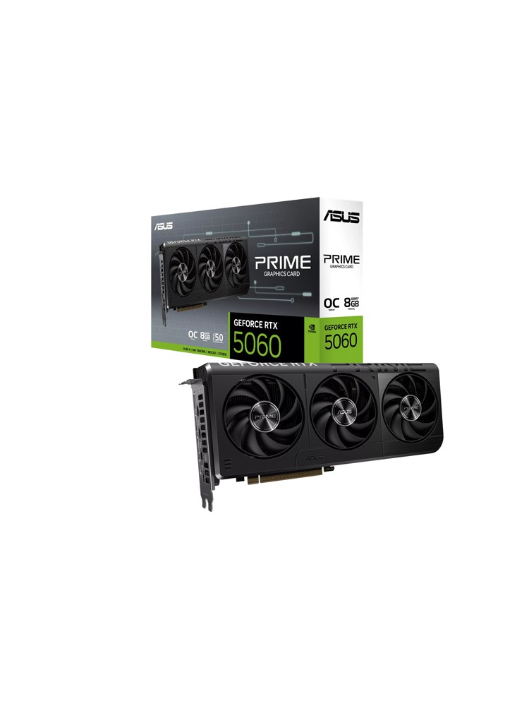 ვიდეო დაფა: Asus PRIME GeForce RTX5060 OC Edition 8GB 128-Bit GDDR7 - 90YV0N10-M0NA00