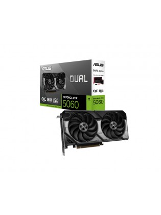 ვიდეო დაფა: Asus GeForce RTX5060 Dual OC 8GB 128-Bit GDDR7 - 90YV0N12-M0NA00