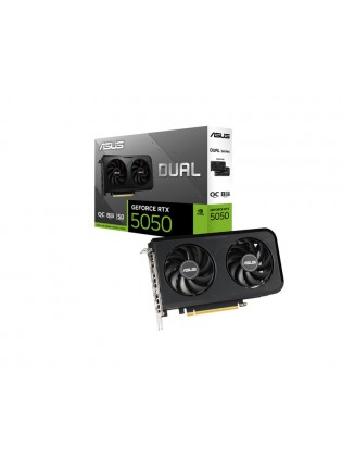 ვიდეო დაფა: Asus Dual GeForce RTX5050 8GB OC Edition 128-Bit GDDR6 - 90YV0N72-M0NA00