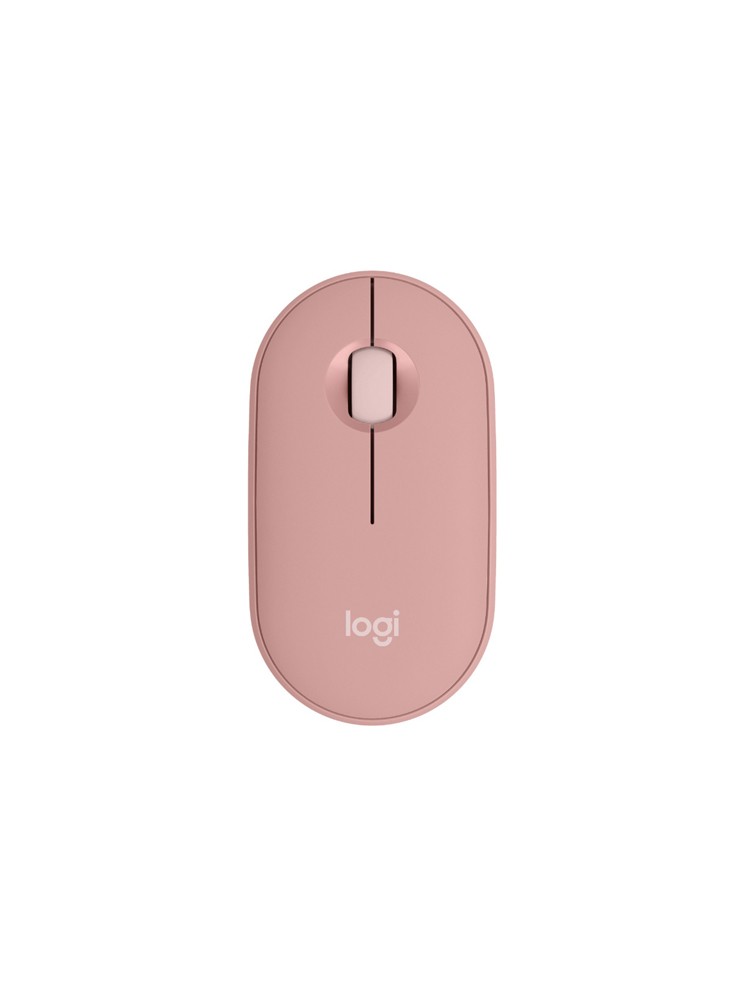 მაუსი: Logitech Pebble Mouse 2 M350s Bluetooth Mouse Tonal Rose - 910-007014