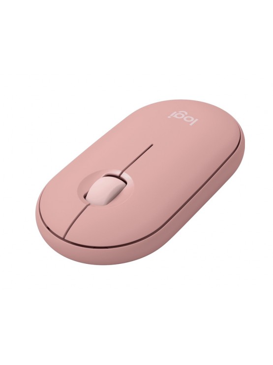 მაუსი: Logitech Pebble Mouse 2 M350s Bluetooth Mouse Tonal Rose - 910-007014