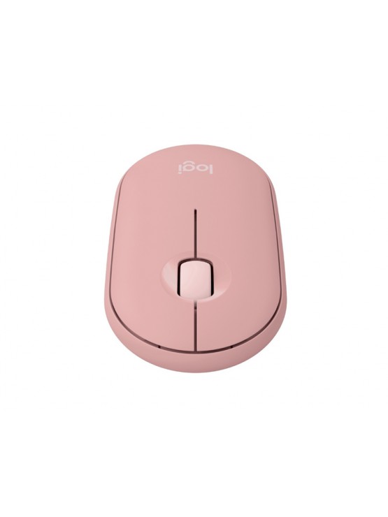 მაუსი: Logitech Pebble Mouse 2 M350s Bluetooth Mouse Tonal Rose - 910-007014