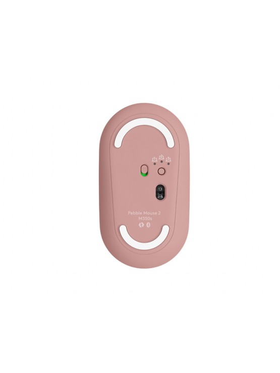 მაუსი: Logitech Pebble Mouse 2 M350s Bluetooth Mouse Tonal Rose - 910-007014