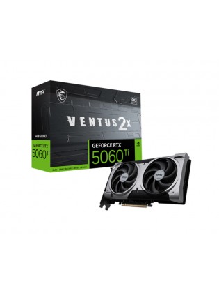 ვიდეო დაფა: MSI GeForce RTX5060 Ti 16GB VENTUS 2X OC PLUS 128-Bit GDDR7 - 912-V535-005