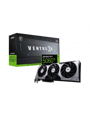 ვიდეო დაფა: MSI GeForce RTX5060 Ti 8GB VENTUS 3X OC 128-Bit GDDR7