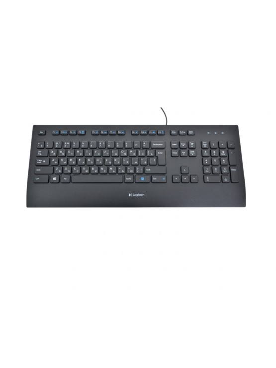 კლავიატურა: Logitech K280e Corded Keyboard Black - 920-005215