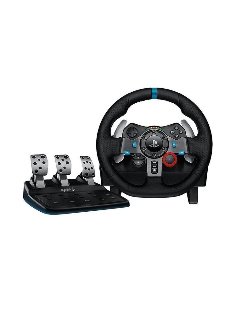 სათამაშო საჭე: Logitech G29 Driving Force Racing Wheel PC/PS Black - 941-000112