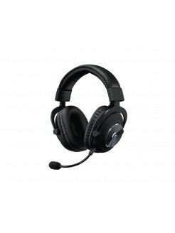 ყურსასმენი: Logitech PRO X Gaming Headset with Mic USB Black - 981-000818