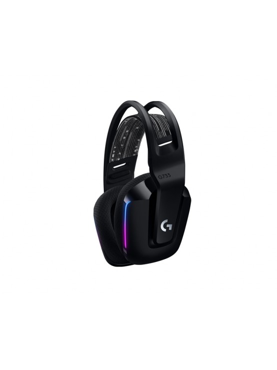 ყურსასმენი: Logitech G733 LIGHTSPEED Wireless RGB Gaming Headset Black - 981-000864