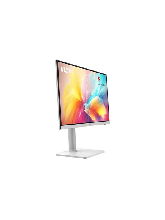 მონიტორი: MSI Modern MD2412PW 23.8" FHD IPS 100Hz 1ms HDMI USB-C Built-In Speakers White - 9S6-3PA59H-096