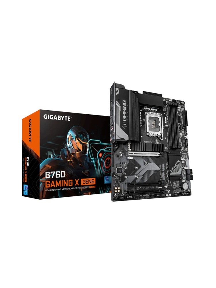 დედა დაფა: Gigabyte B760 GAMING X GEN5 1.0 4DDR5 LGA1700 - 9MB76GX55-00-G10