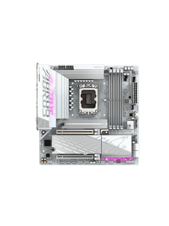 დედა დაფა: Gigabyte B860M AORUS ELITE WIFI6E ICE 1.0 4DDR5 LGA1851 - 9MB86MLI6-00-G10