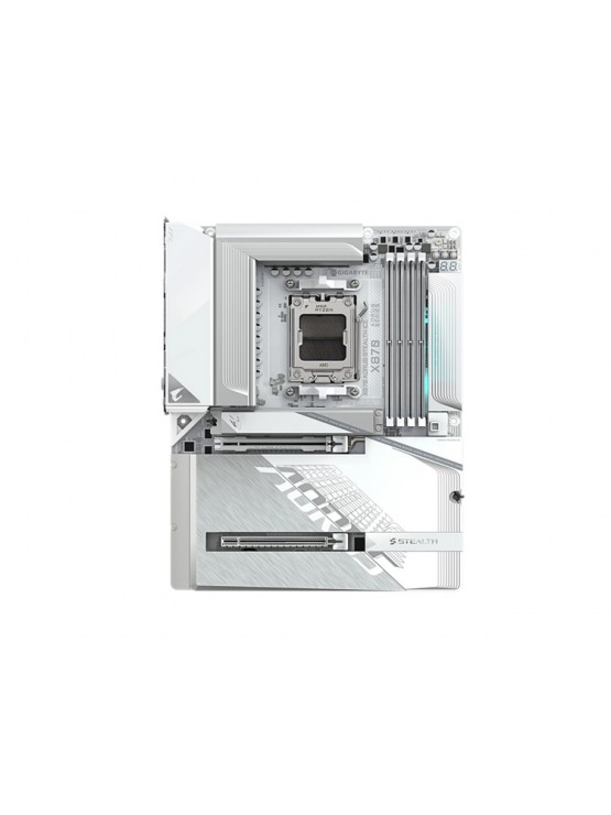 დედა დაფა: Gigabyte X870 AORUS STEALTH ICE 1.0 4DDR5 AM5 - 9MX87STLE-00-G10