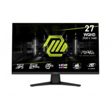 მონიტორი: MSI MAG 274QF X24 27" WQHD IPS 240Hz 0.5ms 2xHDMI DP Black - 9S6-3CE41H-052