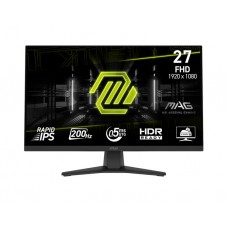 მონიტორი: MSI MAG 272F 27" FHD IPS 200Hz 0.5ms HDMI DP Black - 9S6-3CE51T-007