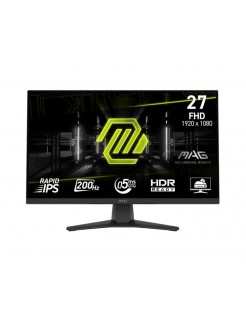 მონიტორი: MSI MAG 272F 27" FHD IPS 200Hz 0.5ms HDMI DP Black - 9S6-3CE51T-007