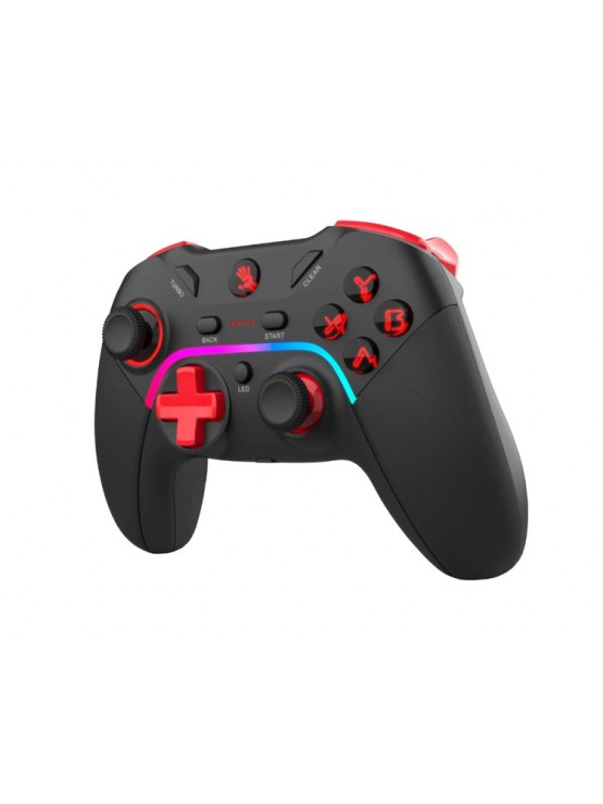 ჯოისტიკი: A4Tech Bloody GPW70 2.4G Wireless RGB Gaming Controller Sports Black