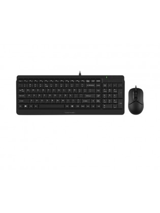 კლავიატურა-მაუსი: A4Tech Fstyler F1512 2-Section Desktop Set Black