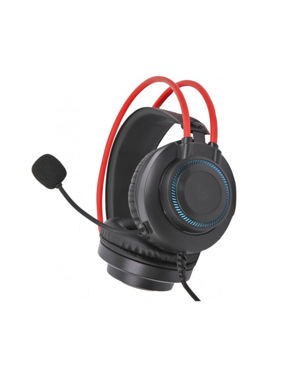 ყურსასმენი: A4tech Bloody G200S Multi-color circular illumination Gaming Headset Black/Red