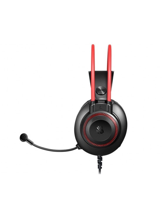 ყურსასმენი: A4tech Bloody G200S Multi-color circular illumination Gaming Headset Black/Red