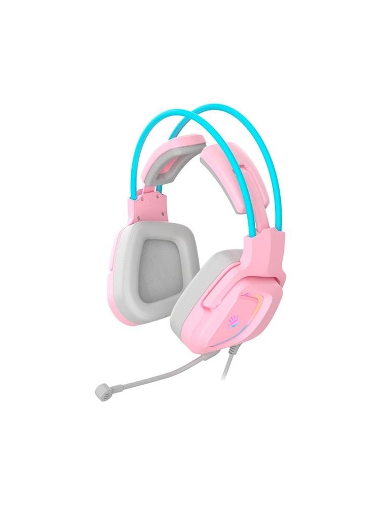 ყურსასმენი: A4tech Bloody G575 7.1 RGB Gaming Headset Sky Pink