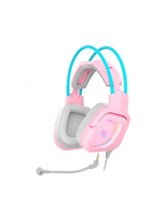 ყურსასმენი: A4tech Bloody G575 7.1 RGB Gaming Headset Sky Pink