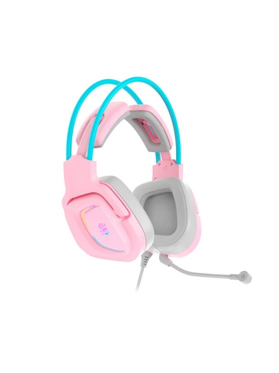 ყურსასმენი: A4tech Bloody G575 7.1 RGB Gaming Headset Sky Pink