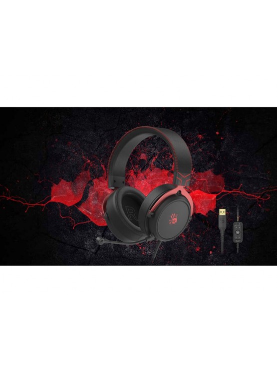 ყურსასმენი: A4tech Bloody M590i 7.1 Gaming Headset Red