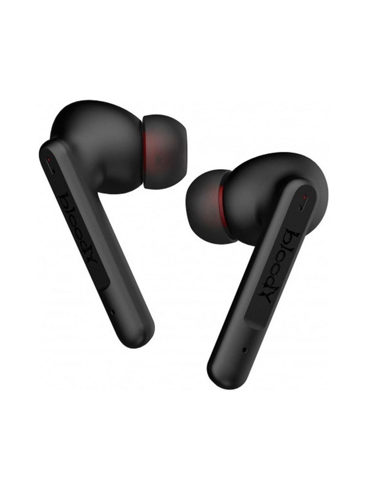 ყურსასმენი: A4tech Bloody M90 PURE BASS TWS ANC Bluetooth Gaming Earphones Black/Red