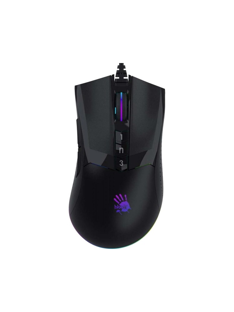 მაუსი: A4tech Bloody W90 Pro RGB Gaming Mouse Stone Black