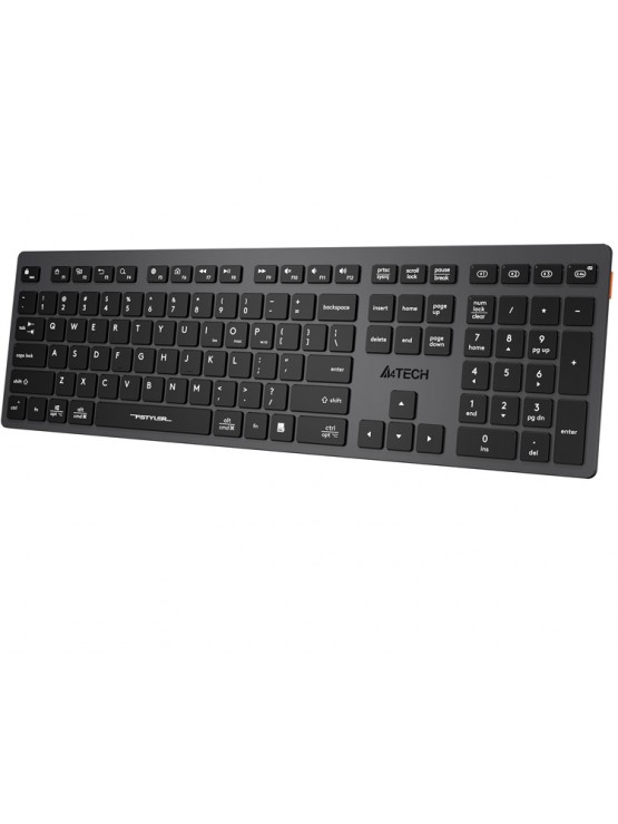 კლავიატურა: A4tech Fstyler FBX50C Bluetooch & Wireless Keyboard EN/RU Grey