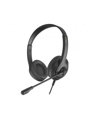 ყურსასმენი: A4tech Fstyler FH100U USB Stereo Headset With Mic Stone Black