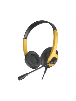 ყურსასმენი: A4tech Fstyler FH100U USB Stereo Headset With Mic Bumblebee
