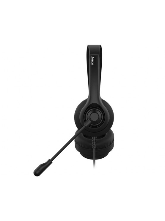 ყურსასმენი: A4tech HU-8 USB Stereo Headset With Mic Black