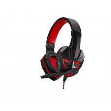 ყურსასმენი: AULA Prime Basic Gaming Headset Red