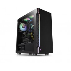 ქეისი: Thermaltake H200 TG RGB 1x120mm Fan Mid Tower Black - CA-1M3-00M1WN-00