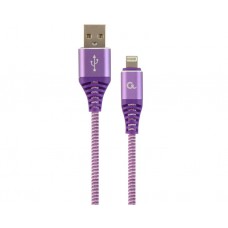კაბელი: Gembird CC-USB2B-AMLM-1M-PW USB To Lightning cable 1m