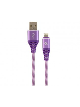 კაბელი: Gembird CC-USB2B-AMLM-1M-PW USB To Lightning cable 1m