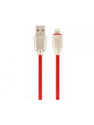 კაბელი: Gembird CC-USB2R-AMLM-1M-R USB to Lightning cable 1m Red