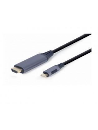 კაბელი: Gembird CC-USB3C-HDMI-01-6 USB Type-C to HDMI display Adapter cable 1.8 m
