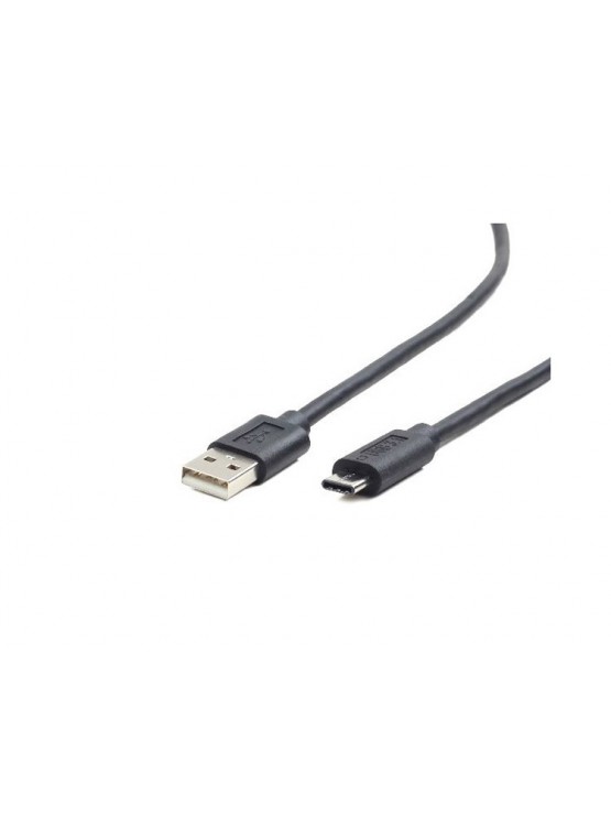 კაბელი: Gembird CCP-USB2-AMCM-1M USB Type-C Cable 1m 36W Black