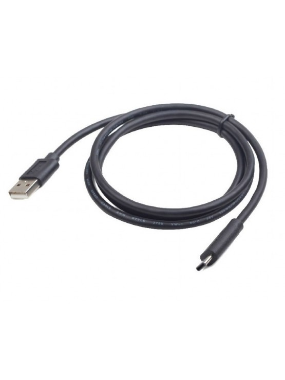 კაბელი: Gembird CCP-USB2-AMCM-1M USB Type-C Cable 1m 36W Black