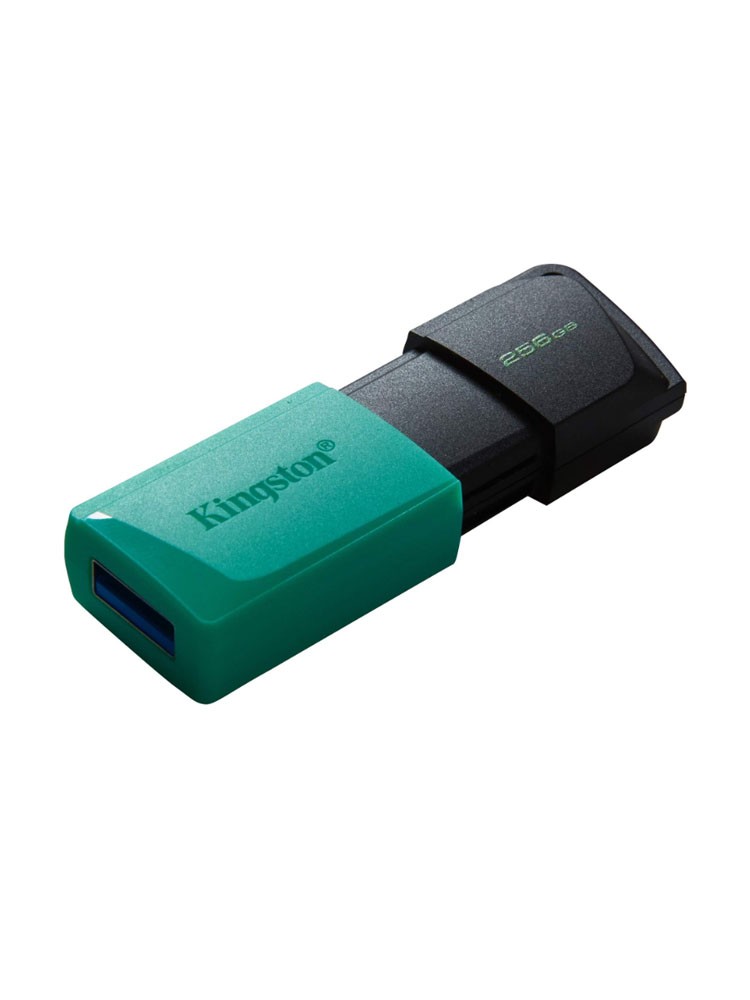 ფლეშ მეხსიერება: Kingston DataTraveler Exodia M 256GB USB3.2 Black/Teal - DTXM/256GB