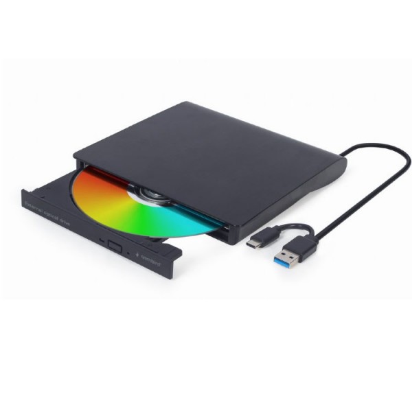 ოპტიკალი Gembird DVDUSB03 External USB DVD drive Black