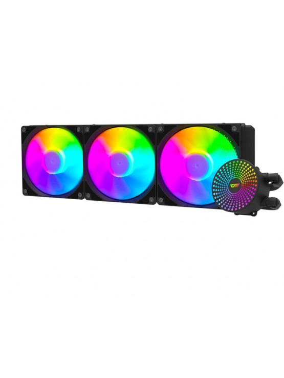 ქულერი: DarkFlash Radiant DC-360 Liquid RGB CPU Universal Cooler Black