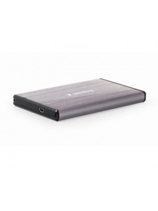მყარი დისკის ყუთი: Gembird EE2-U3S-3-LG USB 3.0 2.5" enclosure brushed aluminum light grey