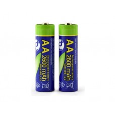 ელემენტი: Gembird EG-BA-AA26-01 Ni-MH rechargeable AA batteries 2-Pack